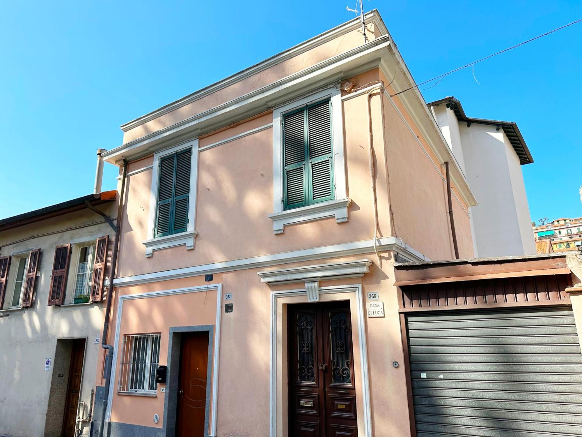 Casa Di Luca - Le Sorelle - A 1 Minuto Dal Centro Villa Sanremo Esterno foto